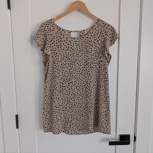 ✨4 for 12 Kiera Keyhole Back Maternity Blouse - Size S